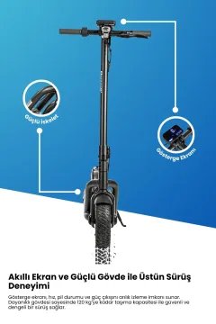Electroll N65 1000W Elektrikli Scooter - Gorsel 5