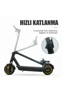Electroll Pro2 Max 1000W Elektrikli Scooter - Gorsel 4