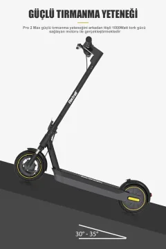 Electroll Pro2 Max 1000W Elektrikli Scooter - Gorsel 7