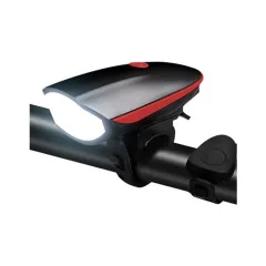 120 Desibel 3 Modlu Elektronik Scooter Korna ve On Fari Kirmizi